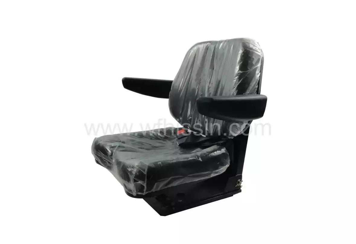 Drivers spring seat with arm rests